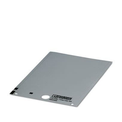 Phoenix Contact US-EML Silver on Silver Cable Labels, 140 mm Length, 104 mm Width, 140mm Label Length, 104mm Label Width
