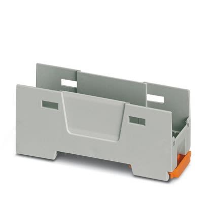 Phoenix Contact DIN Rail Housing Enclosure Type EH Series, 75 x 22.6 x 30.3mm, ABS, Polycarbonate DIN Rail Enclosure
