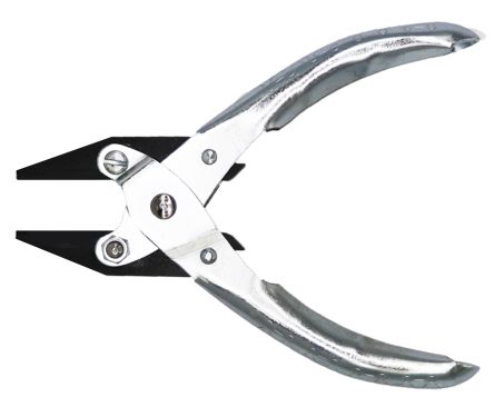 RS PRO Flat Nose Pliers, 125 mm Overall, Flat Tip, 30mm Jaw