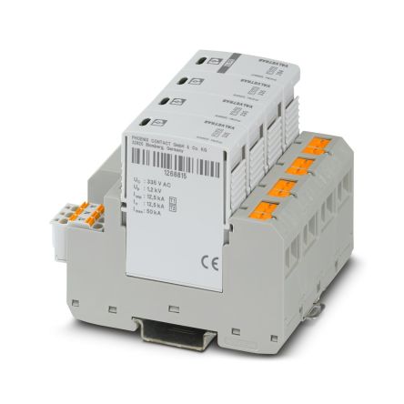 Phoenix Contact, VAL-MS Lightning / Surge Arrester 335 V ac Maximum Voltage Rating Lightning Arrester, Surge Arrester