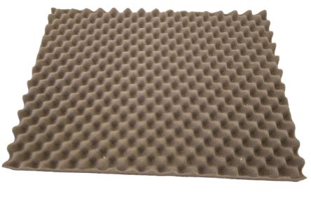 RS PRO Adhesive Polyurethane Acoustic Insulation, 700mm x 500mm x 50mm
