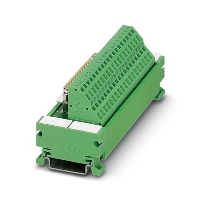 Phoenix Contact VARIOFACE Series 50-Contact Male Interface Module, D-sub Connector, DIN Rail Mount, 75A