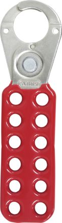 ABUS Red 12-Lock Steel Lockout Device, 9mm Shackle