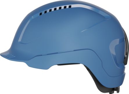 ABUS Blue Safety Helmet, Adjustable, Ventilated