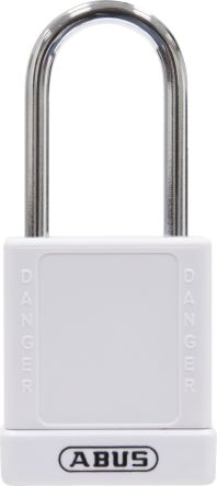 ABUS Key Lock Aluminium Padlock, 6.35mm Shackle, 40.08mm Body