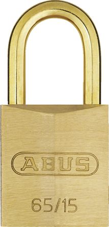 ABUS Key Lock Stainless Steel Padlock, 3mm Shackle, 16mm Body
