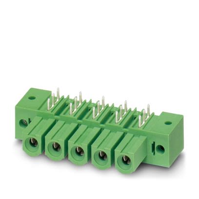 Phoenix Contact IPC Series Straight Wave Soldering PCB Header, 4 Contact(s), 10.16mm Pitch, 1 Row(s), Shrouded