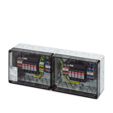 Phoenix Contact SOL-SC Series White Polycarbonate Junction Box, IP65