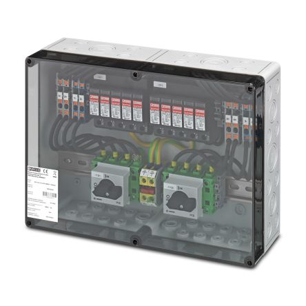 Phoenix Contact SOL-SC Series Silver Polycarbonate Junction Box, IP65