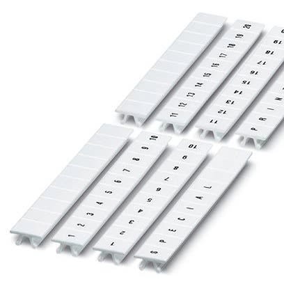 Phoenix Contact, ZB 7 Terminal Marker for use with Terminal Blocks