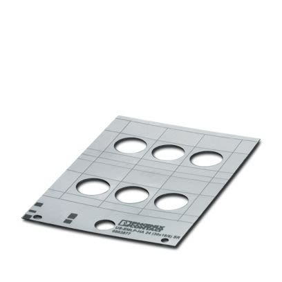 Phoenix Contact US-EML Silver on Silver Cable Labels, 66 mm Length, 30 mm Width, 66mm Label Length, 30mm Label Width