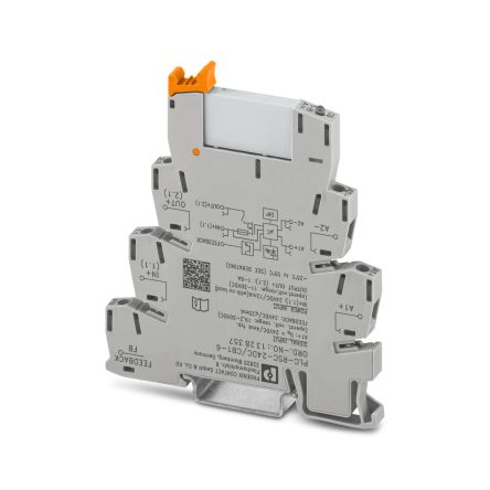 Phoenix Contact PLC-RPT Series Relay Module, DIN Rail Mount, 24V dc Coil, 6A Load