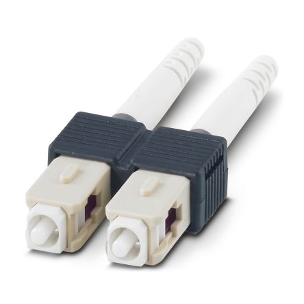 Phoenix Contact, FOC, SC Multimode Duplex Fibre Optic Connector, Multimode 50/125μm Fibre Size, 0.5dB Insertion Loss