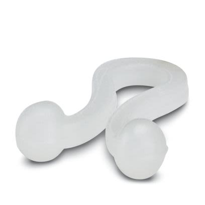 Phoenix Contact Clear Silicone Twist Tie, 7.6mm Max. Bundle