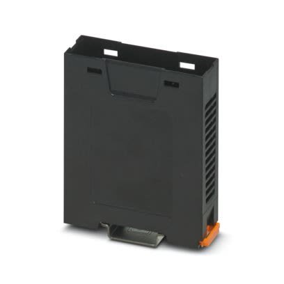 Phoenix Contact DIN Rail Housing Enclosure Type EH Series, 75 x 22.6 x 87.3mm, ABS, Polycarbonate DIN Rail Enclosure