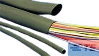 TE Connectivity Heat Shrink Tubing, Black 5mm Sleeve Dia., RAYCHEM NETM1000 Series