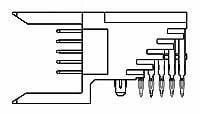 TE Connectivity, Z-PACK Hard Metric Backplane Connector, 120 Way