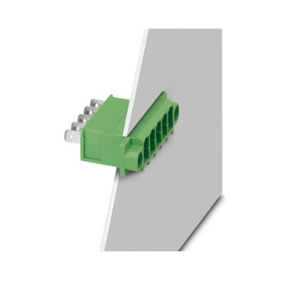 Phoenix Contact DFK-PC Series PCB Connector, 6-Contact, 7.62mm Pitch, Direct Mounting, 1-Row, Plug In Termination