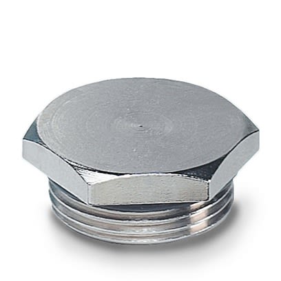 Phoenix Contact EU, M32, Nickel Plated Brass, 39mm Diameter, Threaded