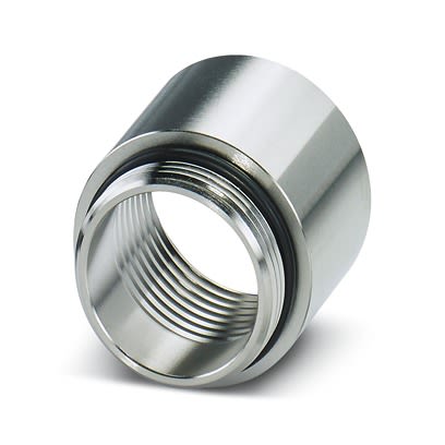 Phoenix Contact Cable Gland Adapter, M32 Exterior Thread, M32 Interior Thread, Brass, HC-NPT Series
