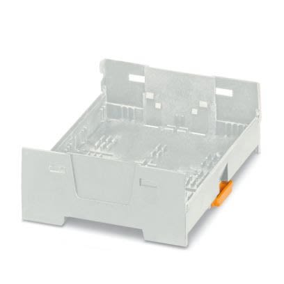 Phoenix Contact DIN Rail Housing Enclosure Type EH Series, 75 x 90.1 x 87.3mm, ABS, Polycarbonate DIN Rail Enclosure