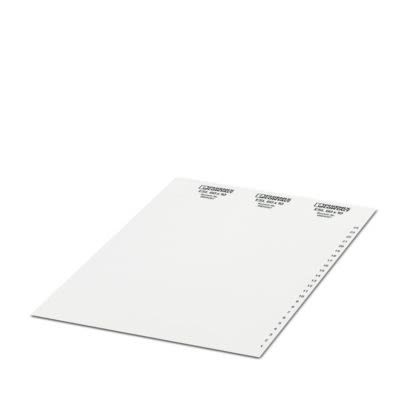 Phoenix Contact, ESL60 Insert Strip for use with Terminal Strip Marker Carrier