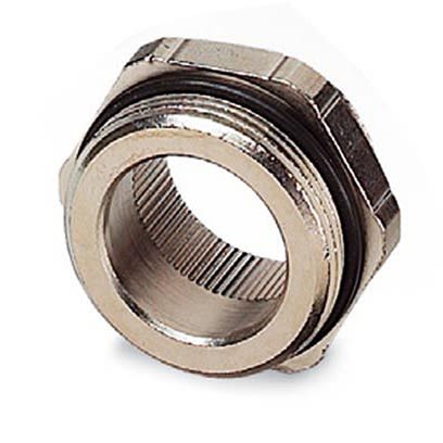 Phoenix Contact VARIOCON Series Silver Brass, TPE Cable Gland, PG21 Thread