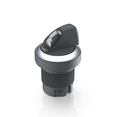 RAFI Selector Switch - 22.3mm Cutout Diameter, Illuminated 2 Positions