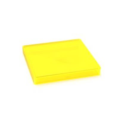 RAFI Yellow Square Push Button Switch for Use with Dome