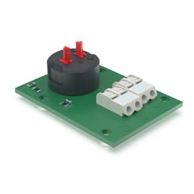 RAFI E-BOX MODULAR Series Latching Emergency Stop Push Button, PCB, 32mm Cutout, DPST