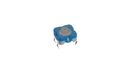 RAFI White Tactile Switch, 1NO 100mA 8.4mm PCB