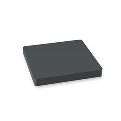 RAFI Black Square Push Button Switch for Use with Dome