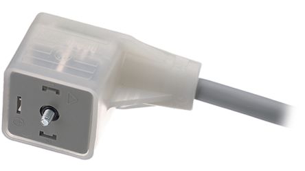 Hirschmann GAN22LU-S24-6090200 2 + 2PE DIN 43650 A, Female DIN 43650 Solenoid Connector, 24 V Voltage