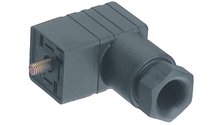 Hirschmann GDSN 207 2 + PE DIN 43650, Socket DIN 43650 Solenoid Connector, 250 V Voltage
