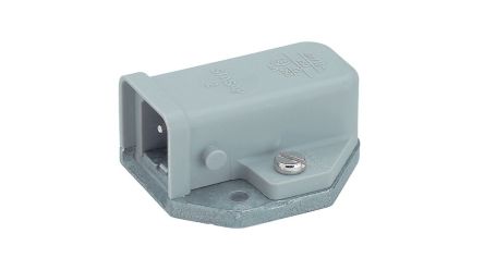 Hirschmann, ST IP54 Grey Surface Mount 2 + PE Industrial Power Plug, Rated At 10A, 250 V