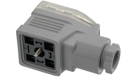 Hirschmann GDME 2011 2 + PE DIN 43650, Socket DIN 43650 Solenoid Connector, 250 V Voltage