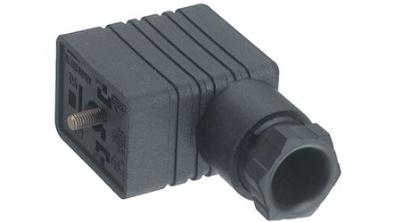 Hirschmann GMN 209 NJ 2 + PE DIN 43650, Socket DIN 43650 Solenoid Connector, 250 V Voltage