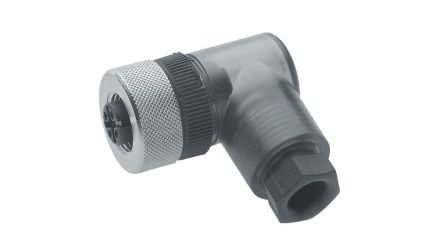 Hirschmann Industrial Circular Connectors, 4 Contacts, Cable Mount, M12 Connector, Socket, Female, IP67, E Series Series