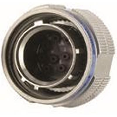 Amphenol Limited, D38999 18 Way Plug-In MIL Spec Circular Connector PlugNickel, Pin Contacts,Shell Size 15, Threaded,