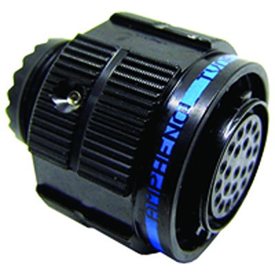 Amphenol Limited, D38999 4 Way Plug-In MIL Spec Circular Connector PlugBlack, Pin Contacts,Shell Size 13, Threaded,