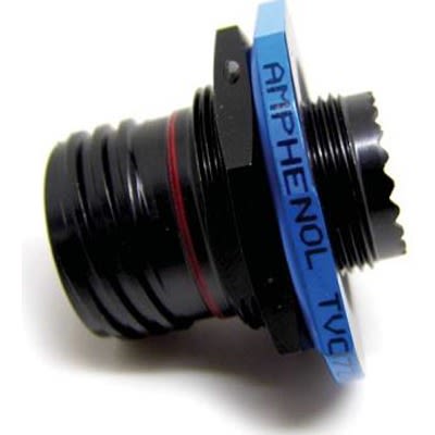 Amphenol Limited, D38999 8 Way Jam Nut MIL Spec Circular Connector ReceptacleBlack, Pin Contacts,Shell Size 13,