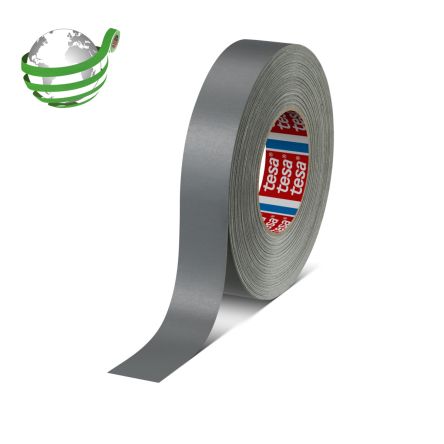 Tesa 04651-00536-00 Cloth Tape, 50m x 30mm, Yellow, Acrylic Coated Finish
