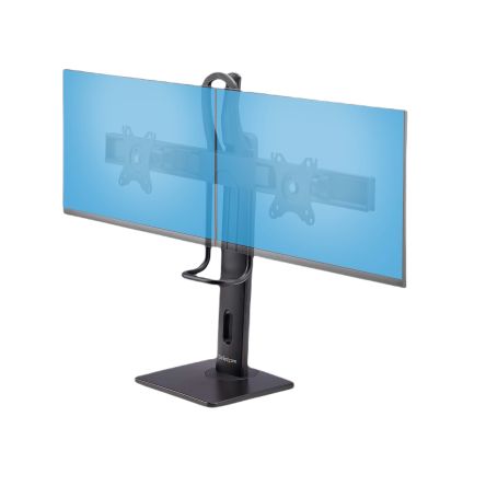 StarTech.com Floor Mounting Monitor Stand for 2 x Screen, 27in Screen Size