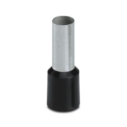 Phoenix Contact Insulated Ferrule, 16mm Pin Length, 7.3mm Pin Diameter, Black