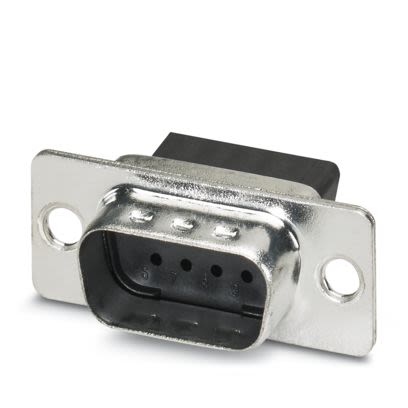 Phoenix Contact Male Plug In D-sub Connector Contact, Gold Pin