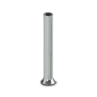 Phoenix Contact Ferrule, 10mm Pin Length, 1mm Pin Diameter, Silver