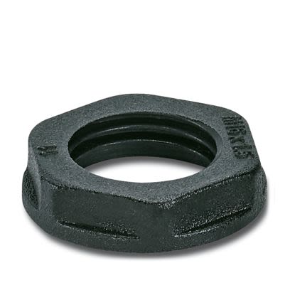 Phoenix Contact Black Polyamide Cable Gland Locknut, M16mm Thread