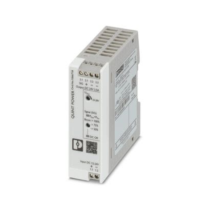 Phoenix Contact QUINT4 DC-DC Converter, 24V dc/ 2.5A Output, 12 → 24 V dc Input, 60W, DIN Rail Mount, +70°C Max