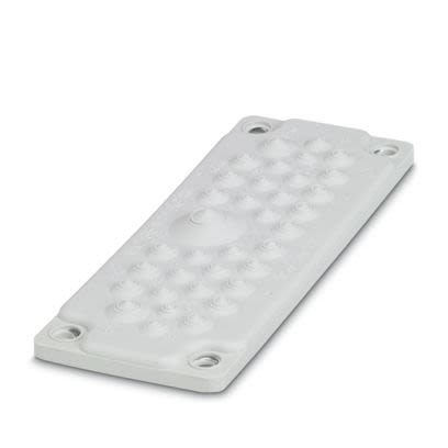Phoenix Contact MC-35-MULTI Series TPE Gland Plate for Use with Cable Glands, 17.6 x 92 x 222mm