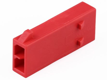 Molex 21592 Series Straight, Vertical Free Hanging (In Line) PCB Header, 2 Contact(s), 3mm Pitch, 2 Row(s), Shrouded